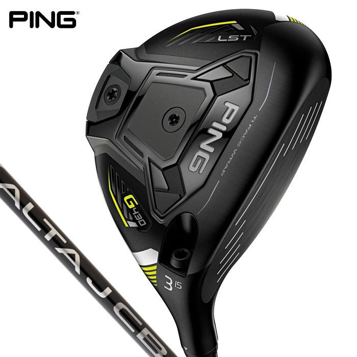 【まとめ買いで最大10％OFF！】4/17 12:59まで　 PING ピン G430 LST LSテック フェアウェイウッド ALTA J CB BLACK シャフト 特価