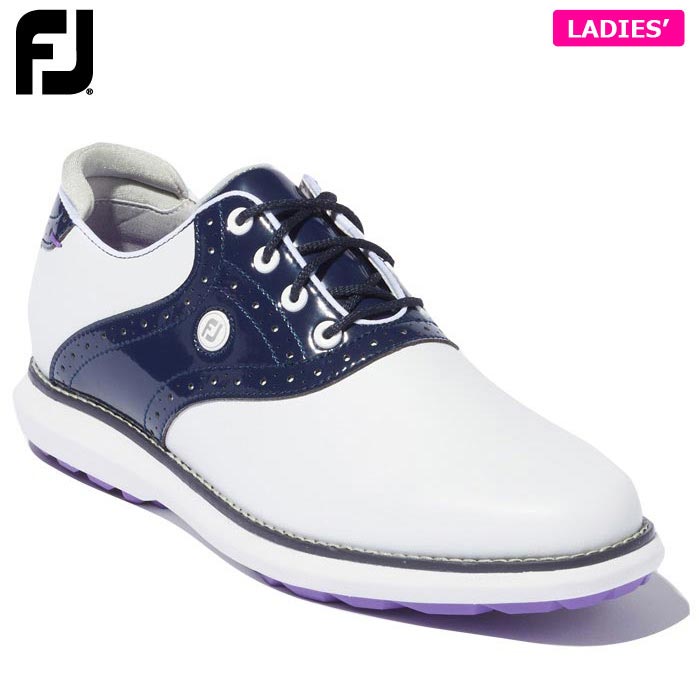 ★新品★フットジョイ★DRY JOYS PREMIERE TARLOW LACEL ソフトスパイクシューズ★ホワイト／ネイビー（５３９２９）★２７．０ＣＭ FootJoy 【期間限定】 フットジョイ ドライジョイズ プレミア