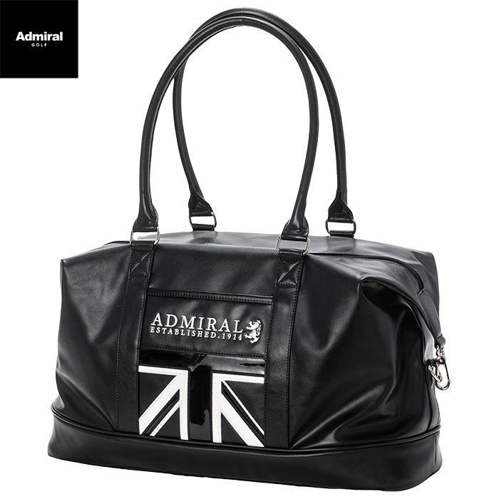 【最大1万円割引クーポン配布中! アドミラル ユニセックス トラディショナル ボストンバッグ ADMZ3BB3 10 ブラック|AGゴルフストア ギア&アパレル