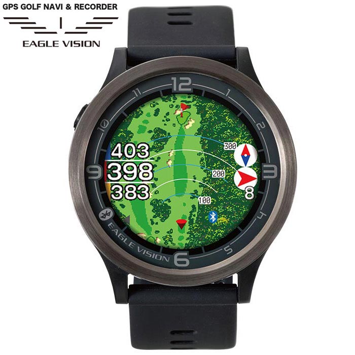 楽天市場】アサヒゴルフ EAGLE VISION watch ACE EV-933 BK : アイテム