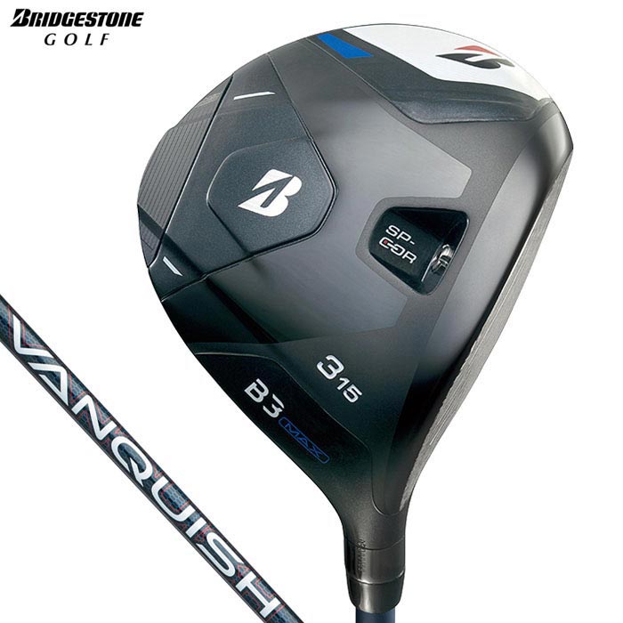 【最大１万円割引クーポン配布中！　ブリヂストン B3 MAX フェアウェイウッド VANQUISH BS40 for MAX シャフト [2024年モデル]｜AGゴルフストア　ギア＆アパレル