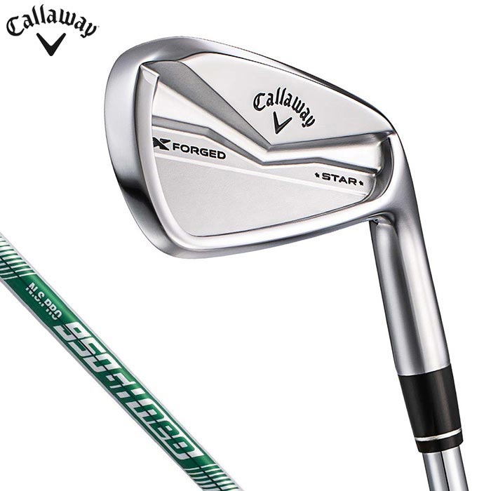 Callaway X Forged STAR 2021年 5〜Pアイアンセット キャロウェイ Xフォージド スター アイアンセット 6本組(5-P)の