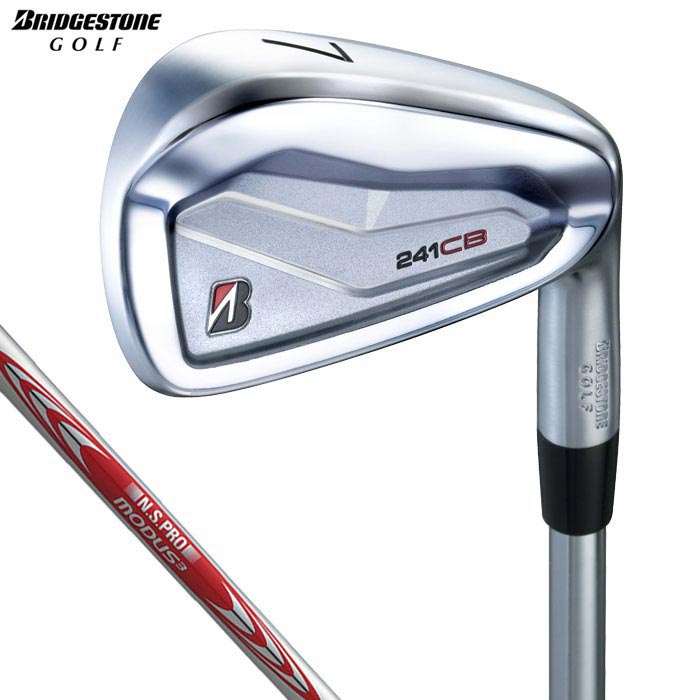 【最大１万円割引クーポン配布中！　【31％OFF】 ブリヂストン 241CB アイアン 6本セット （＃5～9、PW） N.S.PRO MODUS3 TOUR 120 スチールシャフト [2024年モデル] 特価｜AGゴルフストア　ギア＆アパレル