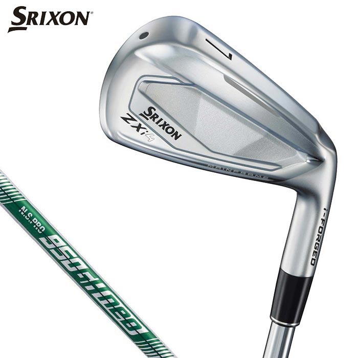 【今ならP10倍以上還元！さらに3点購入で10％OFF！】4/17 12:59まで　 ダンロップ SRIXON スリクソン ZXi4 アイアン 5本セット （＃6～9、PW） N.S.PRO 950GH neo スチールシャフト [2024年モデル]