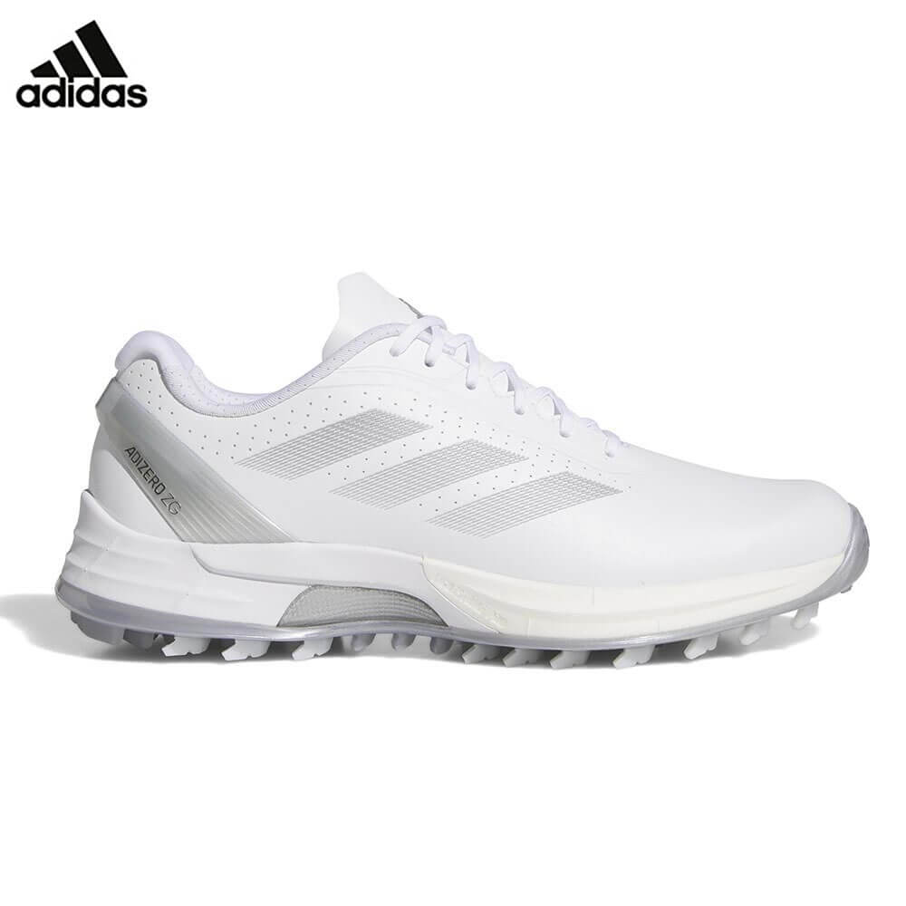 アディダス レディース W ADIZERO ZG アディゼロ ゼッドジー 25 スパイクレス ゴルフシューズ NLK63 IH9888 フットウェアホワイト/シルバーメタリック/グレーツー [2025年モデル] 特価