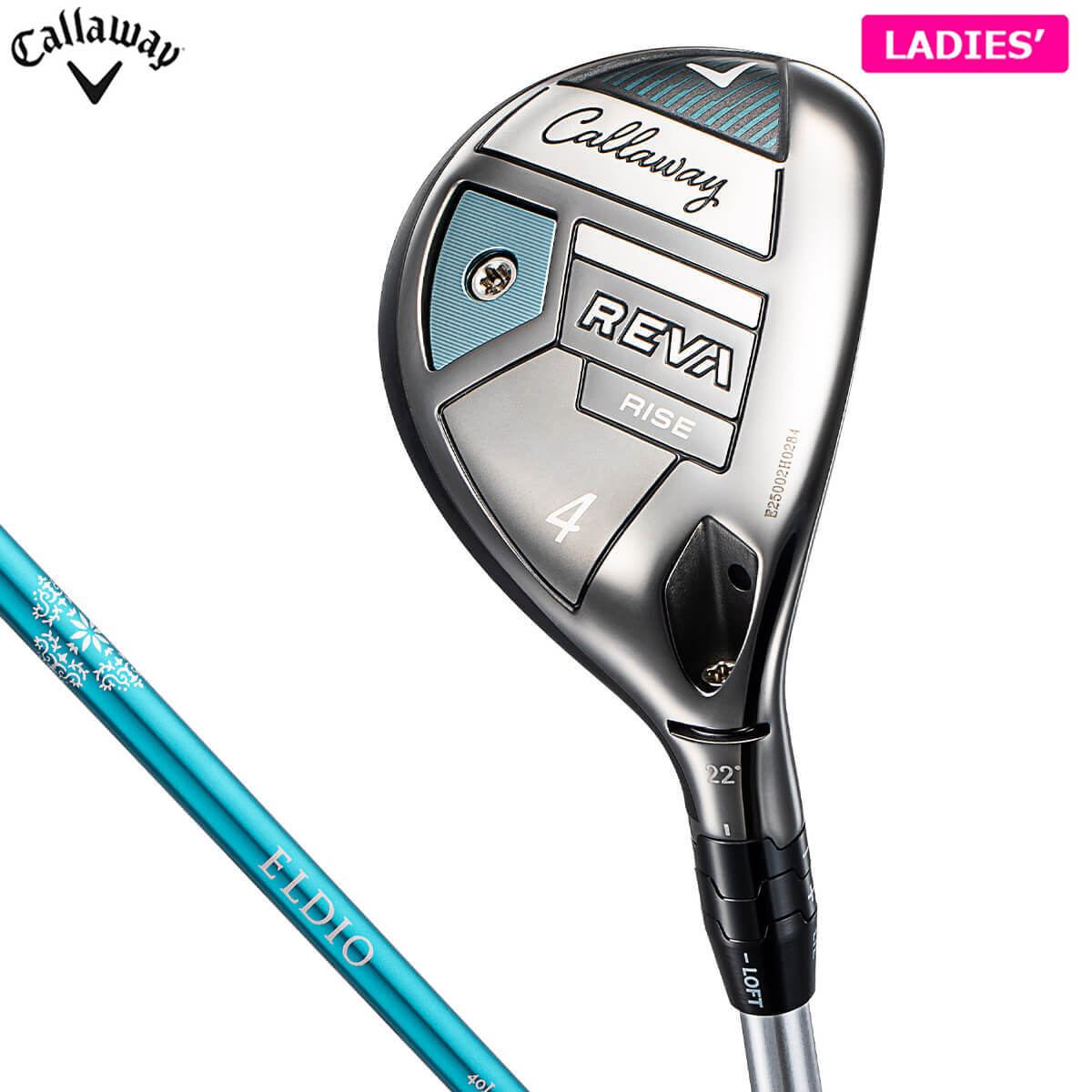【レディース】キャロウェイ REVA RISE WOMEN'S ユーティリティ ELDIO 40 for Callawayシャフト 2025年モデル[日本仕様][Callaway][レヴァ ライズ] 楽天市場】【レディース】キャロウェイ REVA RISE WOMEN'S