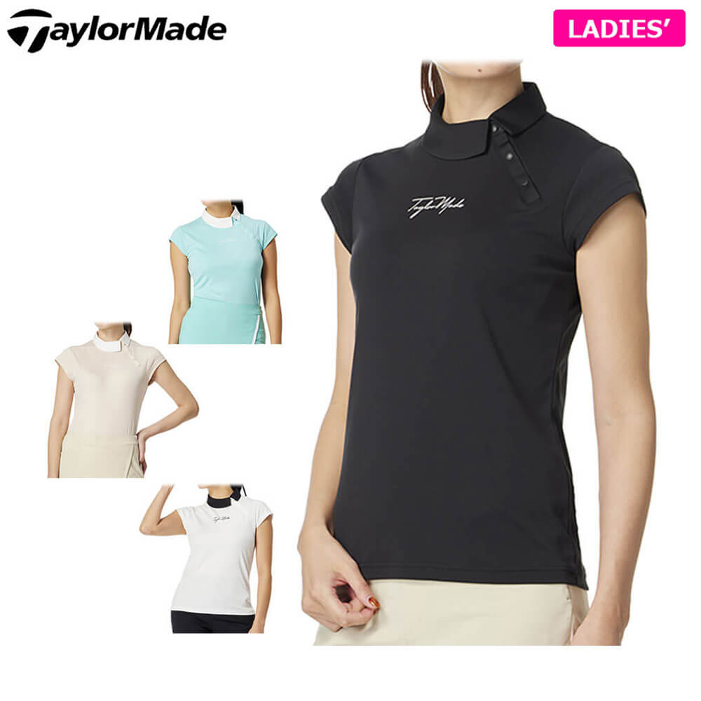 Taylor Made モックネック 半袖 Tシャツ ヘリンボーン柄　ブラック 楽天市場】TAYLOR MADE テーラーメイド モックネック 半袖 T