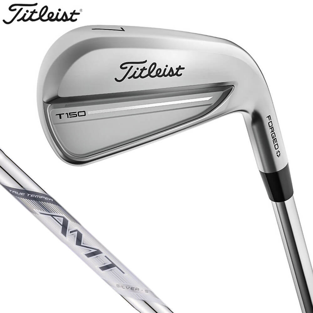 【最大10000円ＯＦＦクーポン配布中！】4/23まで　 タイトリスト T150 アイアン 6本セット （＃5～9、PW） AMT TOUR SILVER スチールシャフト [2025年モデル]