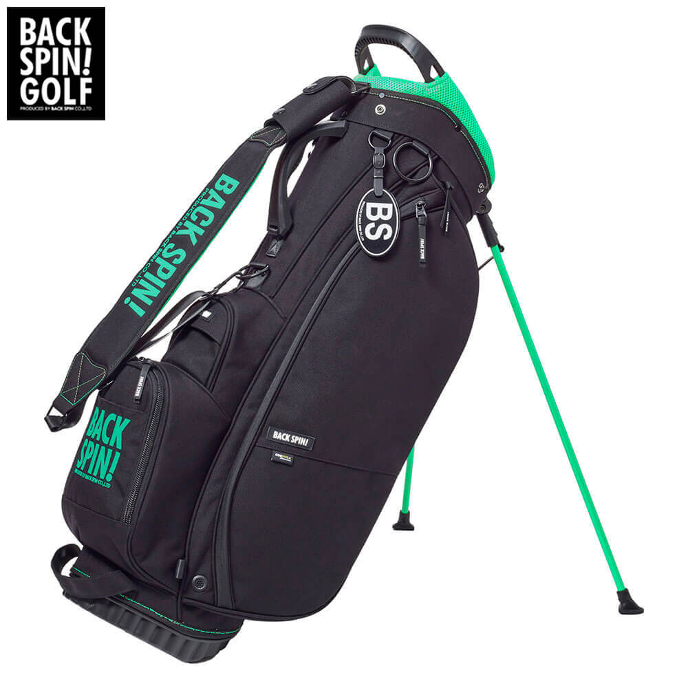 楽天市場】バックスピンゴルフ 軽量 スタンド キャディバッグ
