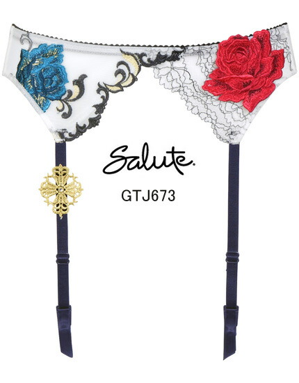 楽天市場】50%OFF ワコール サルート 57G ガーターベルト GTJ657 M