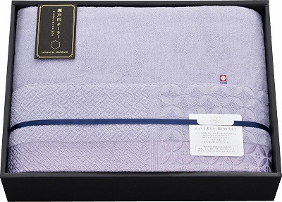 瀬戸内テーラー タオルケット パープル TA-10003PU 内祝い お返し 出産内祝い 結婚内祝い 御祝 お中元 暑中見舞い 入学 香典返し 粗供養 お彼岸 お供え 御供 初盆志 父の日 快気祝い 快気内祝|AGコーポレーション