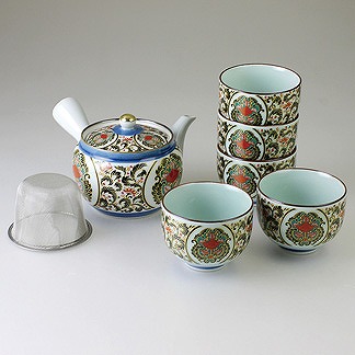 楽天市場】【波佐見焼】 急須 土瓶 湯呑 セット 献上古伊万里 土瓶茶器