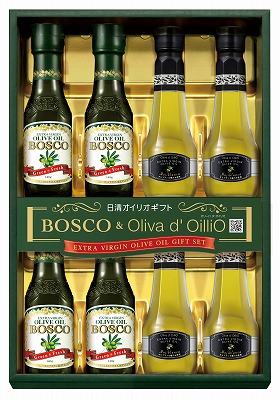 送料無料 送料込 ボスコ&オリーバ デ オイリオEXVオリーブオイルギフトセット BL-50 内祝い お返し 出産内祝い 結婚内祝い 香典返し 粗供養 お彼岸 お供え 御供 快気祝い 快気内祝