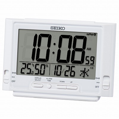 送料無料 送料込 セイコー 電波デジタル目ざまし時計 SQ320W 内祝い お返し 出産内祝い 結婚内祝い 香典返し 粗供養 お彼岸 お供え 御供 快気祝い 快気内祝