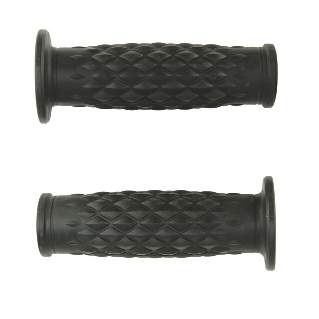 楽天市場】ダイヤ柄 ハンドルグリップ レトロスタイル 汎用 22.2mm
