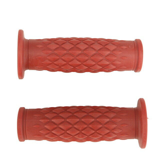 昭和レトロハンドルグリップ超レア品／まとめ売り品バラ売り不可‼️ 楽天市場】ダイヤ柄 ハンドルグリップ レトロスタイル 汎用 22.2mm