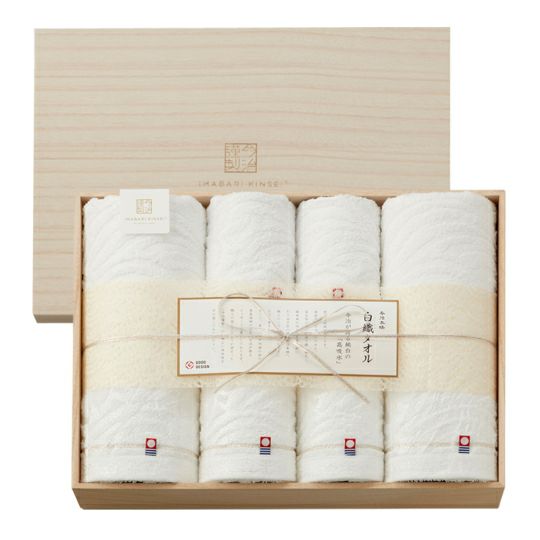 【ポイント5倍】imabari towel japan 今治謹製 白織タオル タオルセット 【結婚内祝い 新築内祝い 入学内祝い 出産内祝い 内祝い お祝い お祝い返し ギフト 出産祝い お返し 快気祝 快気内祝い 御挨拶】【御歳暮 お歳暮 寒中御見舞】【送料無料 送料込み】