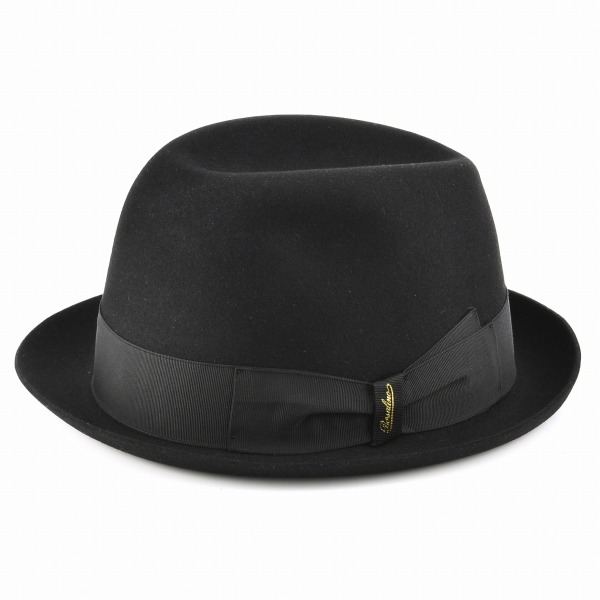 【楽天市場】ボルサリーノ 中折れハット BORSALINO ハット メンズ ALESSANDRIA NERO 390128-0128-0421