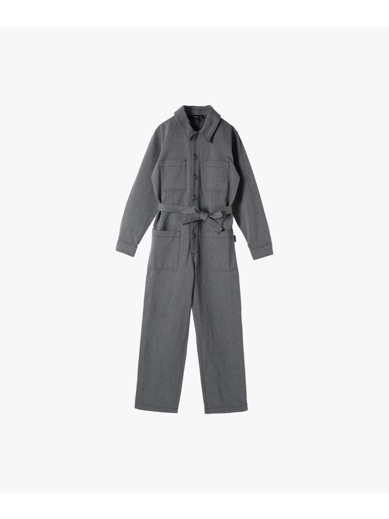 楽天市場】【SALE／40%OFF】サテン 長袖 コンビネゾン agnes b. FEMME