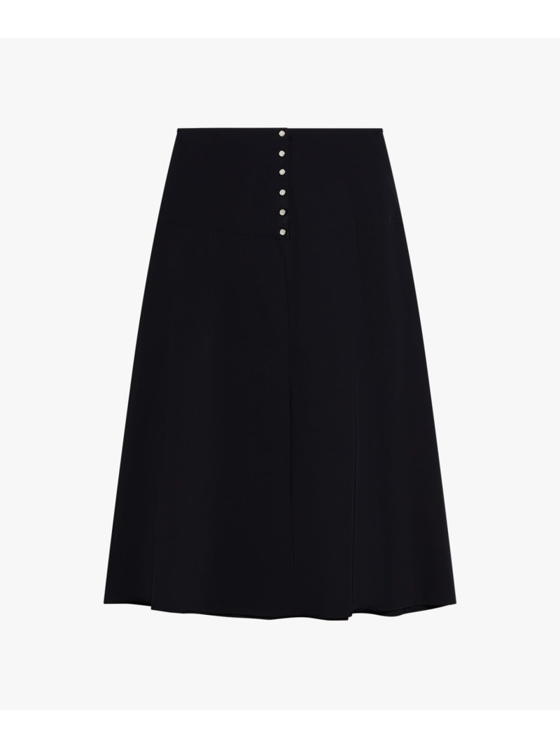 【SALE／30%OFF】ジャージー ロング フレアスカート "Glyk" agnes b. FEMME アニエスベー スカート その他のスカート ブラック【RBA_E】【送料無料】[ Fashion]｜agnes b.