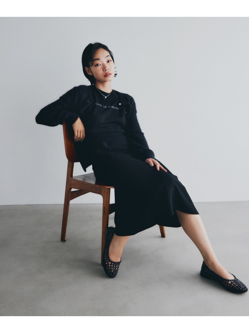 【楽天市場】S345 TS メッセージTシャツ agnes b. FEMME アニエスベー トップス カットソー・Tシャツ ブラック【送料無料