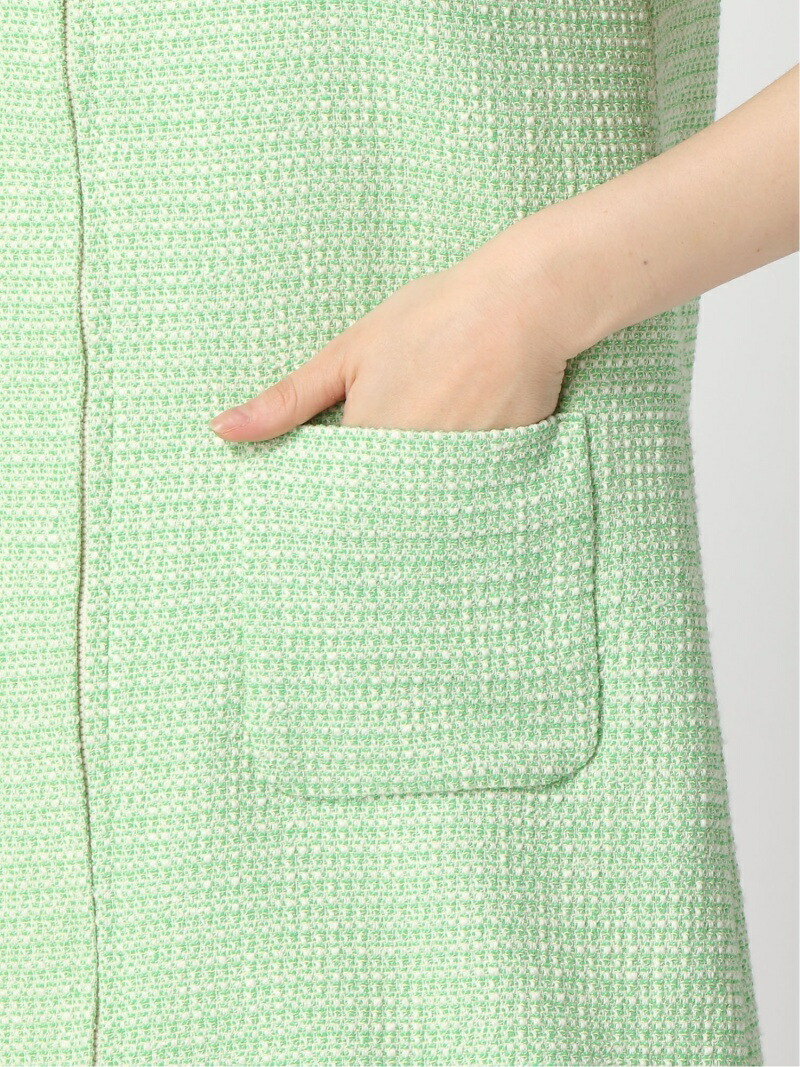 Sale 60 Off To B By Agnes B W Wm64 ツイードワンピース Agnes B アニエスベー ワンピース ノースリーブ ワンピース グリーン Rba E 送料無料 Rakuten Fashion Butlerchimneys Com