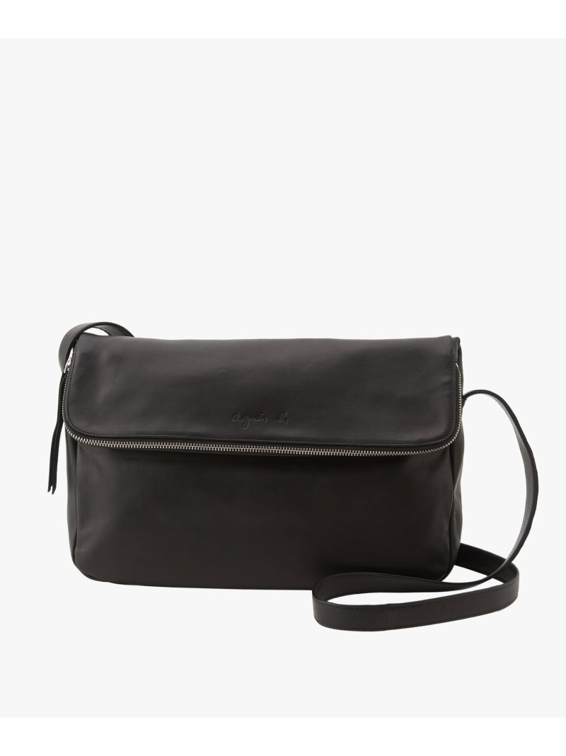 CU01 SAC 御徒面子 agnes b. FEMME アニエスベー 御徒面子 ショルダーバッグ 黒いこと【貨物輸送無料】[ Fashion]