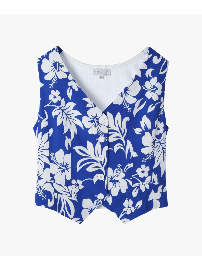 【SALE／60%OFF】【セットアップ対応商品】IDM0 HAUT トップス agnes b. FEMME アニエスベー トップス カットソー・Tシャツ ブルー【RBA_E】【送料無料】[ Fashion]｜agnes b.