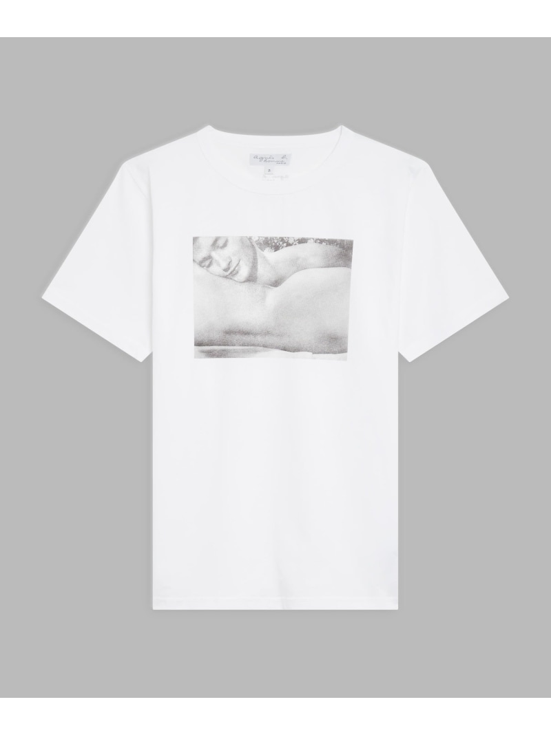 SEI3 TS BRANDO アーティスト Tシャツ agnes b. HOMME アニエスベー トップス カットソー・Tシャツ ホワイト【送料無料】[ Fashion]