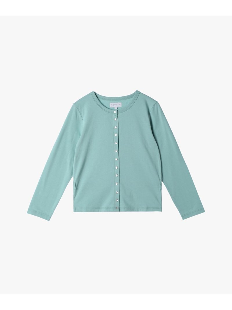 新品 agnes b. アニエスベー コットン 長袖 カーディガン 110300267SDF0011011001