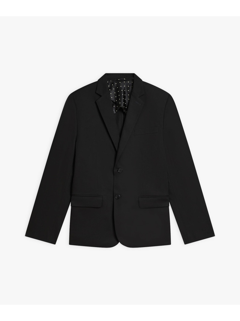 agnes b ブラックセットアップ セットアップ対応商品】UW02 VESTE クラシックジャケット