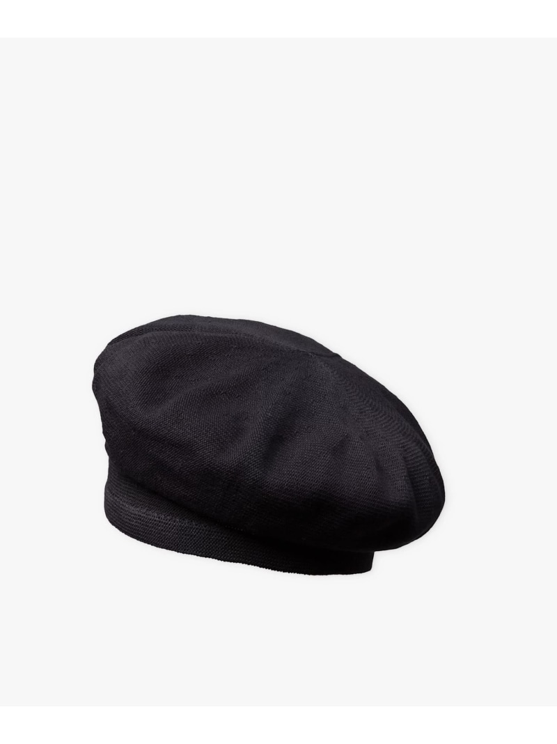 高級品市場 A005 BERET コットンベレー 最大の割引 agnes b. FEMME アニエスベー ベレー帽 Fashion ヘア小物 ブラック 送料無料 Rakuten 帽子