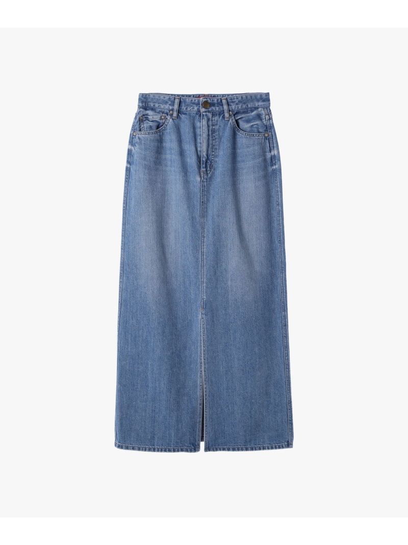 To b. by agnes b. x RED CARD TOKYO Denim Long SK ロングデニムスカート To b. by agnes b. アニエスベー スカート その他のスカート レッド【送料無料】[ Fashion]