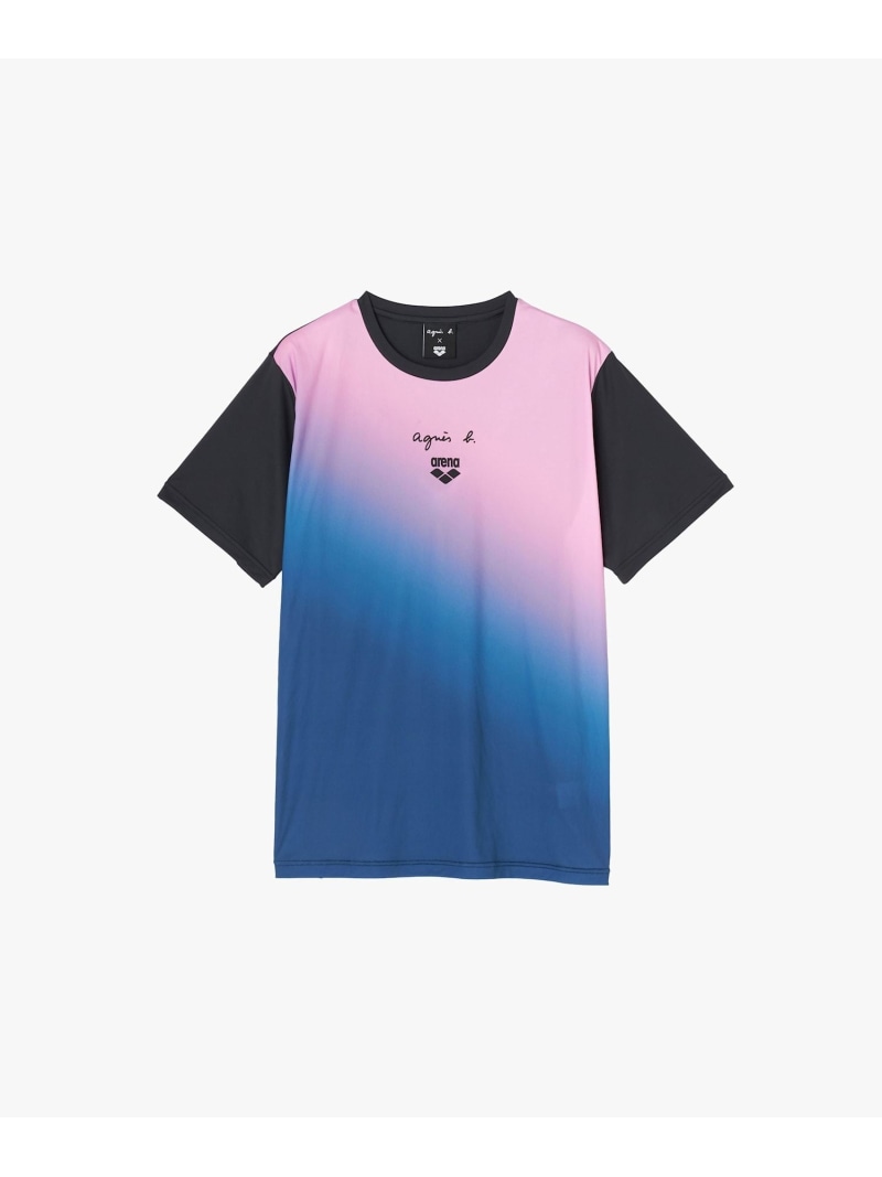 agnes b. x arena プルオーバー agnes b. FEMME アニエスベー トップス カットソー・プルオーバー サクラ色【貨物輸送無料】[ Fashion]