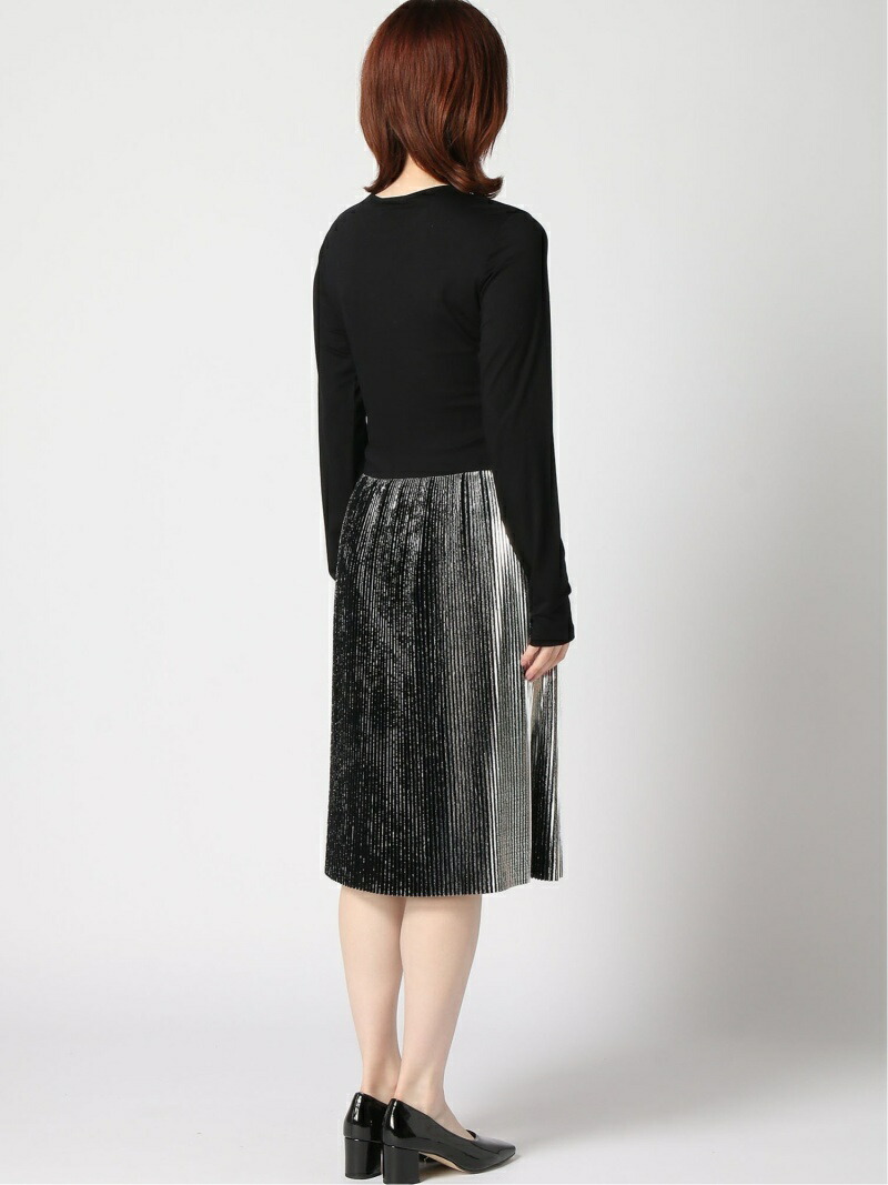 Agnes B W Jdg4 Robe ドッキングワンピース Agnes B アニエスベー ワンピース 長袖ワンピース ブラック 送料無料 Rakuten Fashion Bayleafkitchen Co Uk