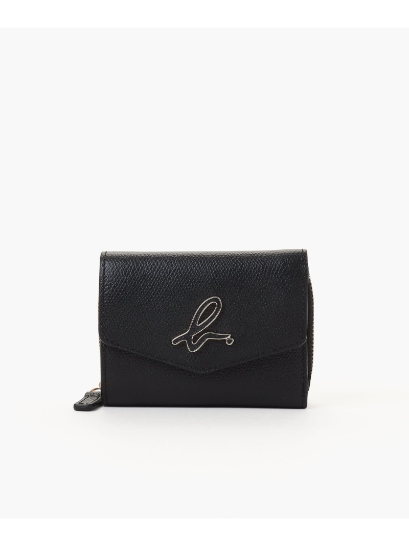 楽天市場】レザー 三つ折りウォレット 