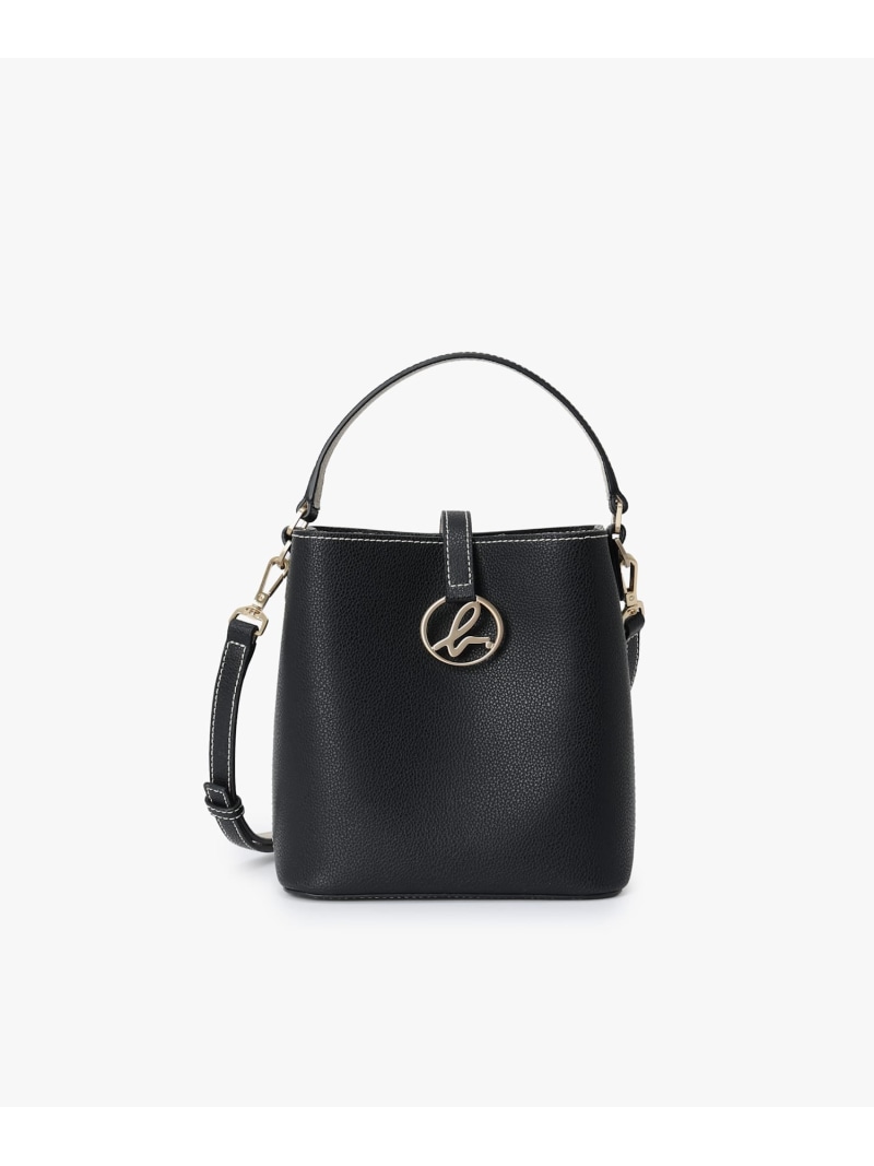 2wayトートバッグ PAS13-11 agnes b. VOYAGE アニエスベー バッグ ショルダーバッグ ブラック【送料無料】[ Fashion]
