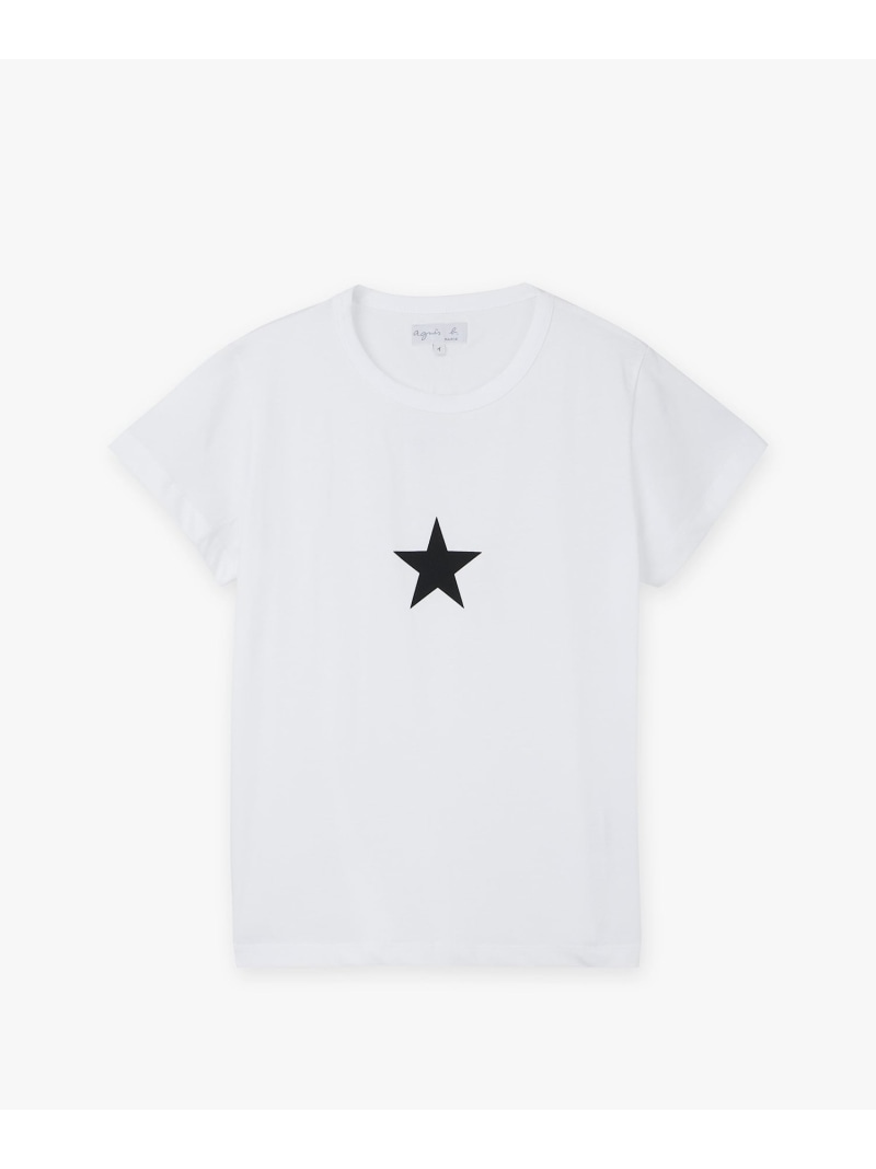 ST69 TS エトワールTシャツ agnes b. FEMME アニエスベー トップス カットソー・Tシャツ ホワイト【送料無料】[ Fashion]