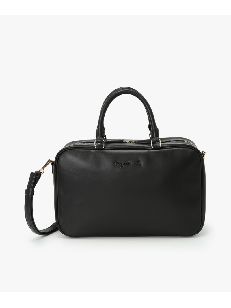 agnès b. VOYAGE　2way ボストンバッグ □Agnes b.□アニエスべー 2wayボストンバッグ 中 (Agnes b/ボストン