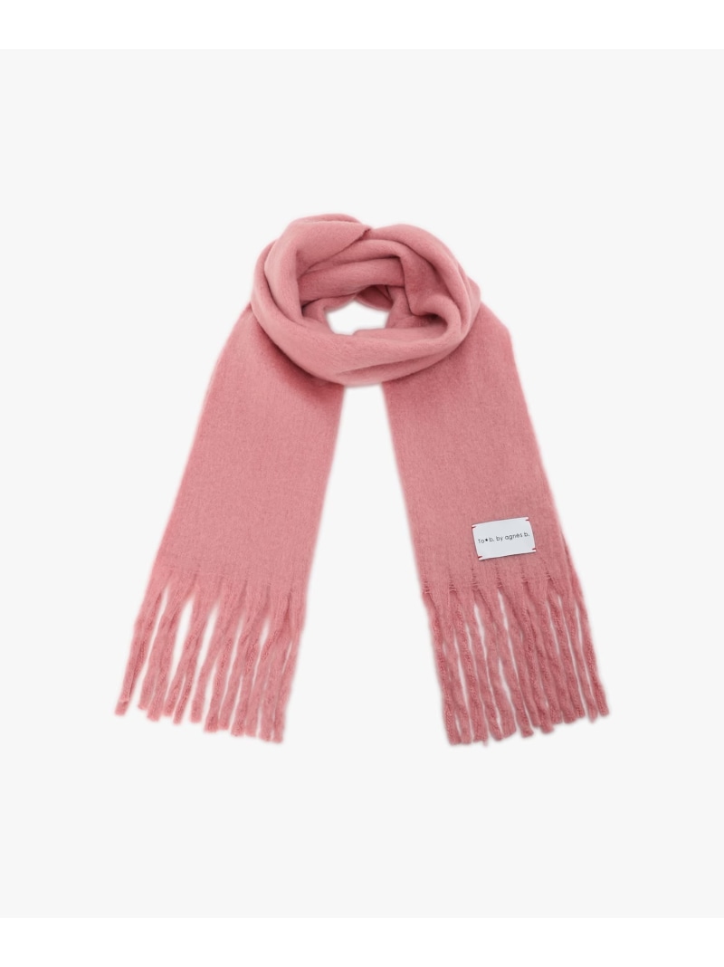 楽天市場】ウールカシミヤ混ストール To b. by agnes b. アニエスベー