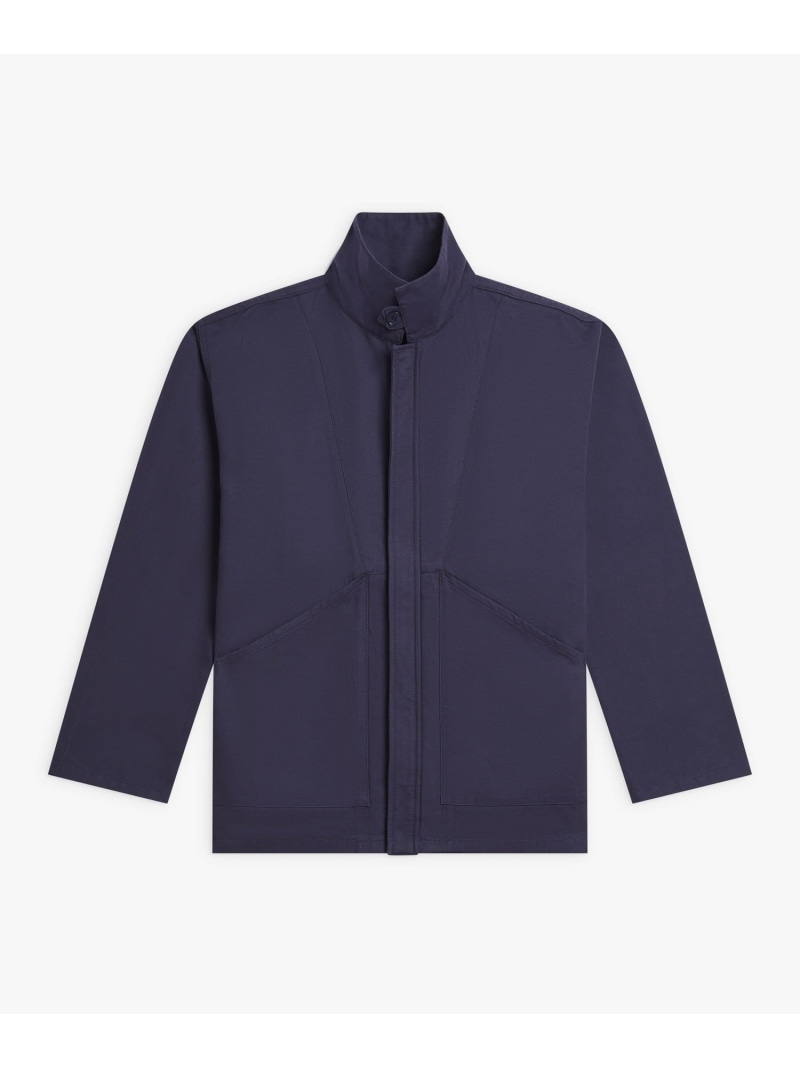 【SALE／55%OFF】コットン スタンドカラー 長袖 ジャケット agnes b. FEMME アニエスベー ジャケット・アウター ブルゾン・ジャンパー ネイビー【RBA_E】【送料無料】[ Fashion]｜agnes b. 25,245円