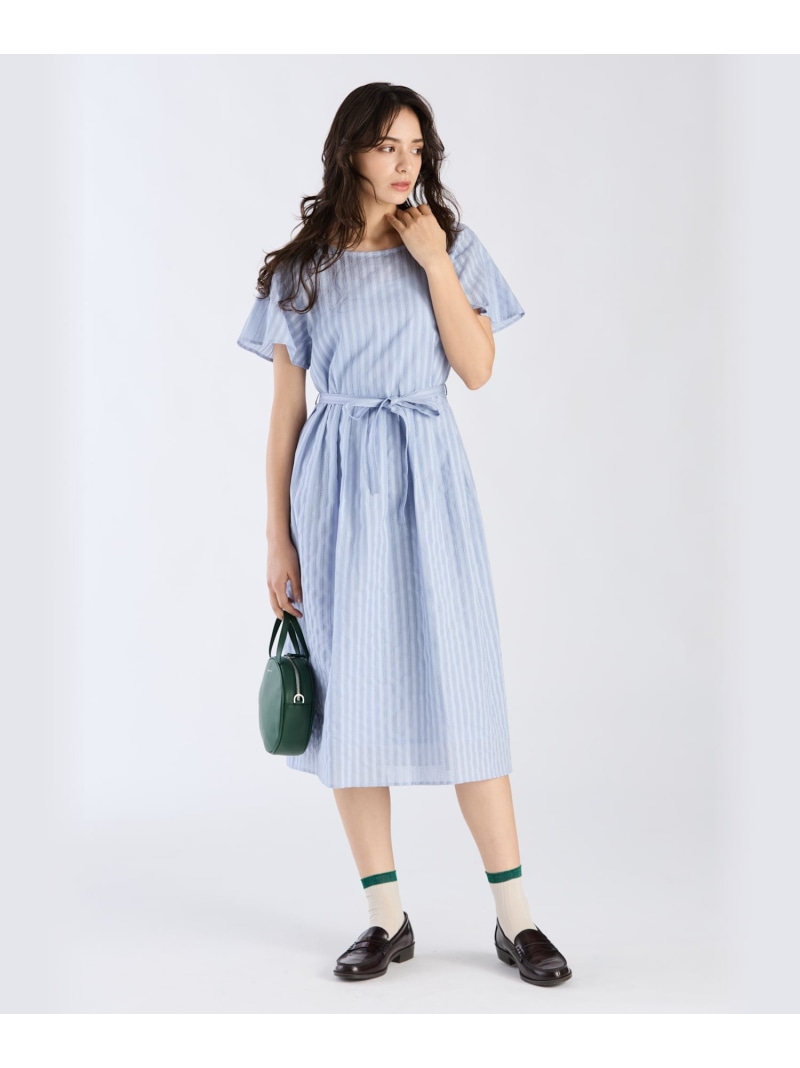アニエスベー　ダブルガーゼドレス(今季発売) ワンピース agnes b.｜ダブルガーゼドレス | Rakuten Fashion(楽天
