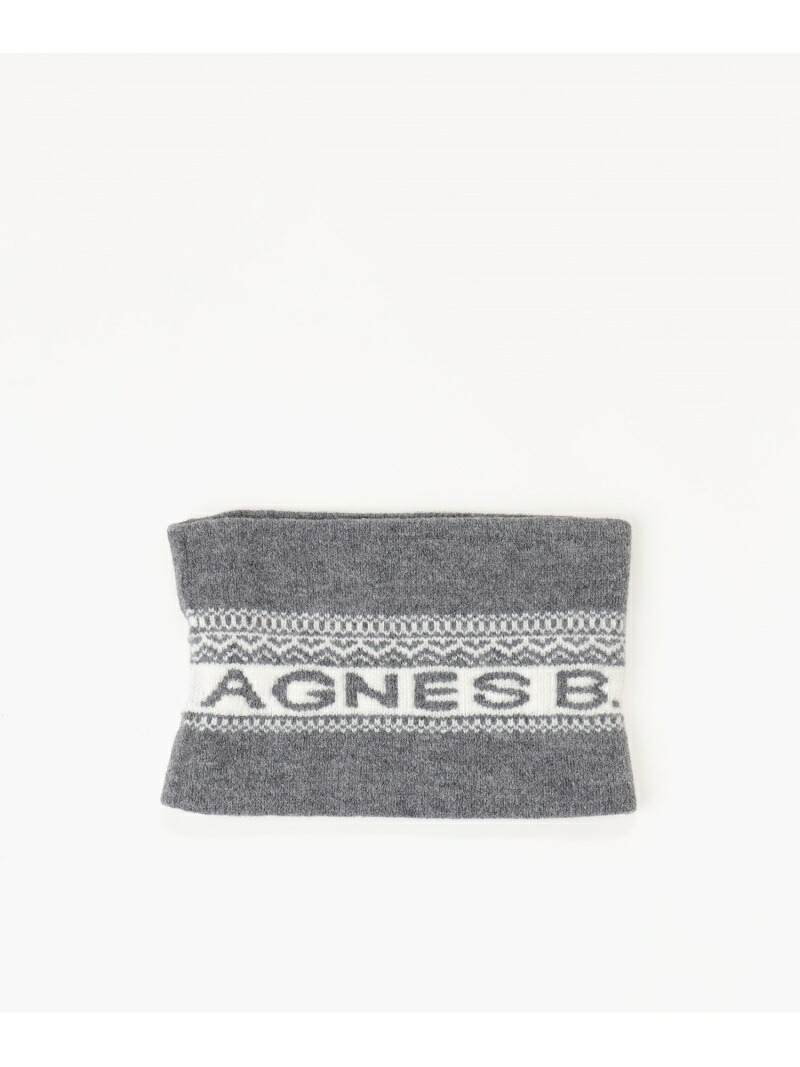 最大59%OFFクーポン LU80 E COL キッズ AGNESB. ネックウォーマー agnes b. KIDS UNISEX