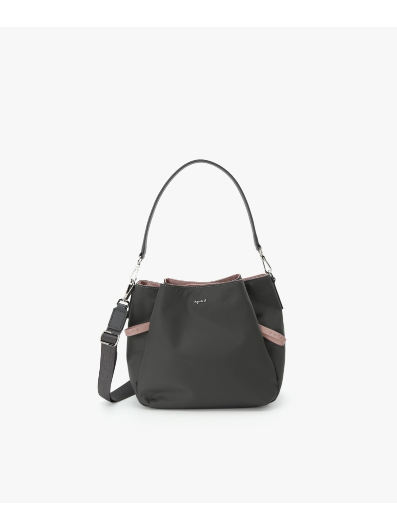 未使用級 アニエスベー agnès b. PCバッグ 2way A4 ブラック アニエスベー agnes b. 2WAYマザーズバッグ トート リュック