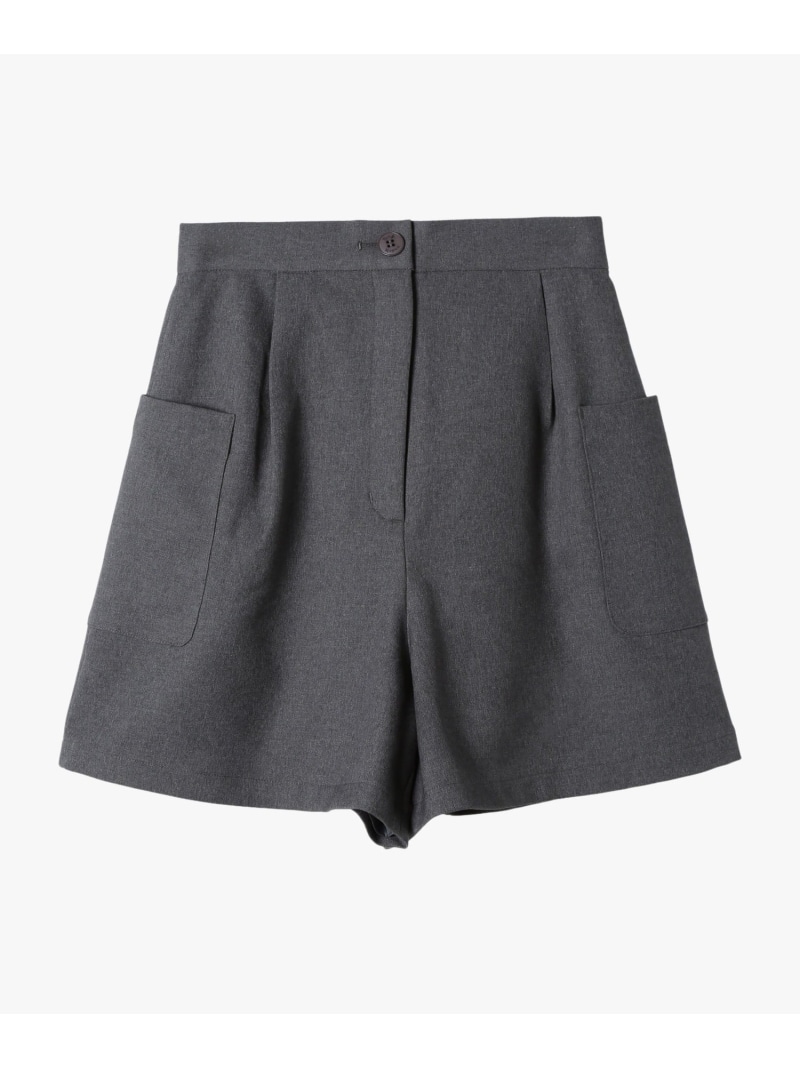 【SALE／55%OFF】サイドポケット ショートパンツ To b. by agnes b. アニエスベー パンツ その他のパンツ グレー【RBA_E】【送料無料】[ Fashion]｜agnes b.