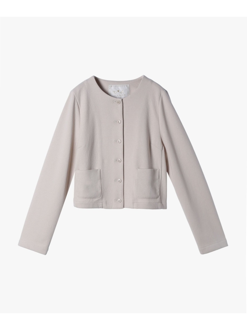 【SALE／50%OFF】【Outlet】否色つや 上衣 To b. by agnes b. アニエスベー ジャケット・アウター 否色つや上衣 白いこと【RBA_E】【貨物輸送無料】[ Fashion]