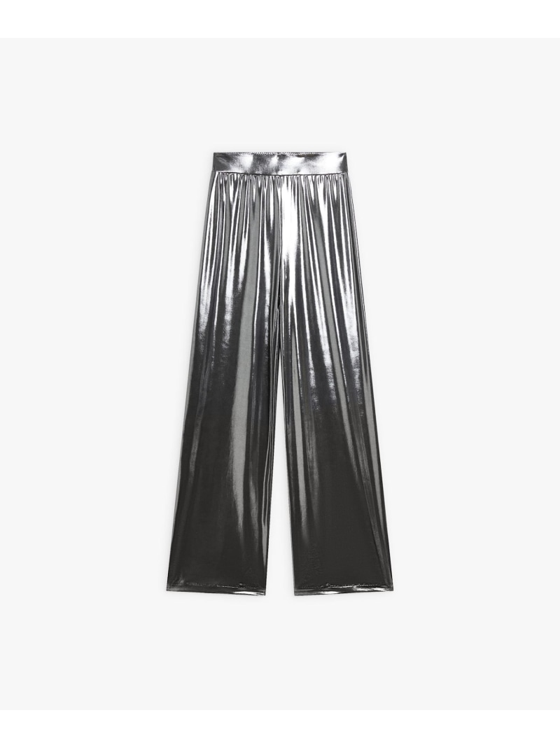 【SALE／50%OFF】リキッドシルバー エレガントジャージーパンツ agnes b. FEMME アニエスベー ズボン下 余分の物のズボン下 しろがね色【RBA_E】【貨物輸送無料】[ Fashion]