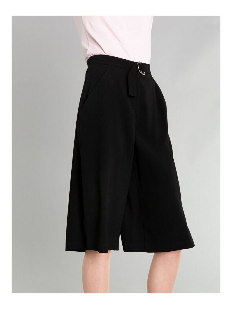 Agnes B Femme W U700 バミューダパンツ Agnes B Femme アニエスベー パンツ ジーンズ ショートパンツ ブラック 送料無料 Rakuten Fashion Kuechen Ly
