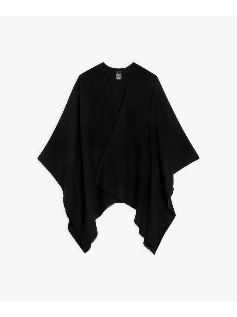 【楽天市場】AF57 PONCHO ウールポンチョ agnes b. FEMME アニエスベー ジャケット・アウター その他のジャケット