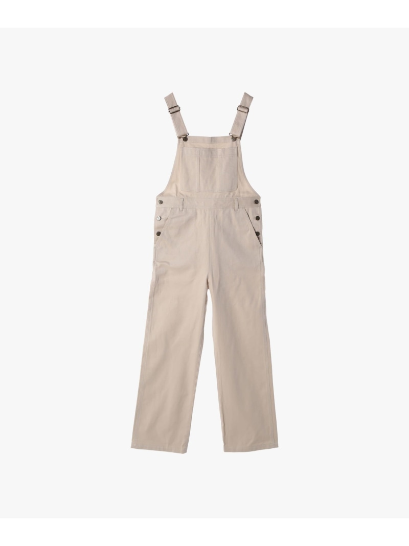 【SALE／50%OFF】コットンツイル オーバーオール To b. by agnes b. アニエスベー オールインワン・オーバーオール オーバーオール・サロペット ベージュ【RBA_E】【送料無料】[ Fashion]｜agnes b.